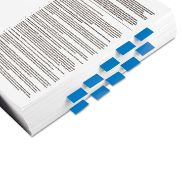Post-it® Flags Standard Page Flags In Dispenser, Blue, 100 Flags-dispenser freeshipping - TVN Wholesale